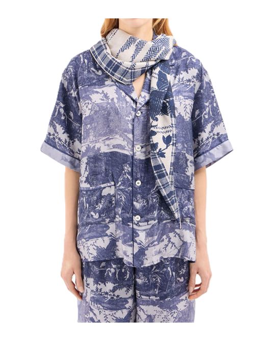 Piere-Louis Mascia ALOEUW Sciarpa Seta 65x120 Pierre Louis Mascia | ALOEUW/SW-065X120LMF517549/101